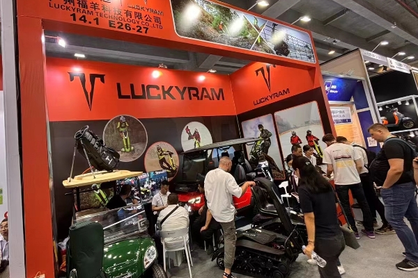 Luckyram genoss auf der Canton Fair große Beliebtheit