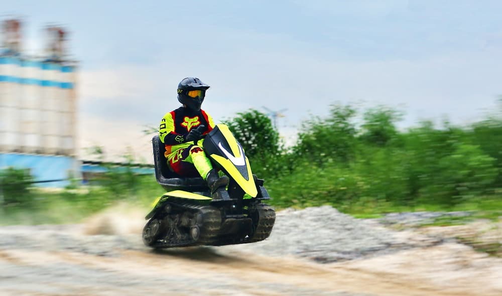 2026 Elektrisches Doppelketten-Schneemobil für Offroad-Rennen