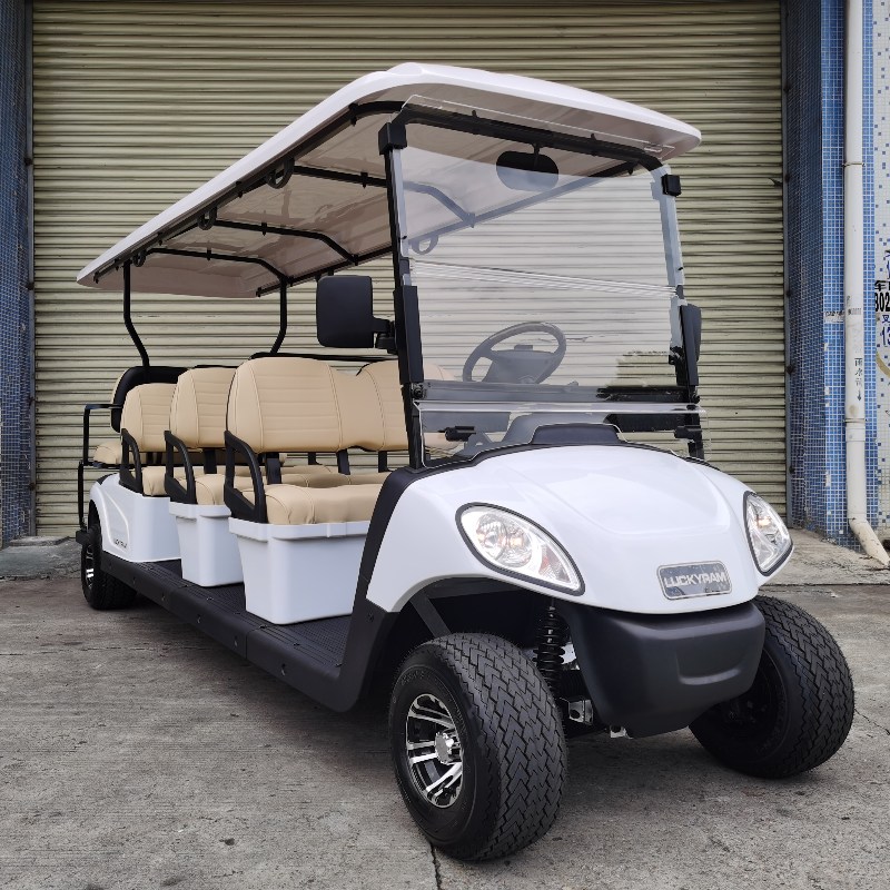 6 Sitzer elektrischer Golfwagen mit Lithiumbatterie
