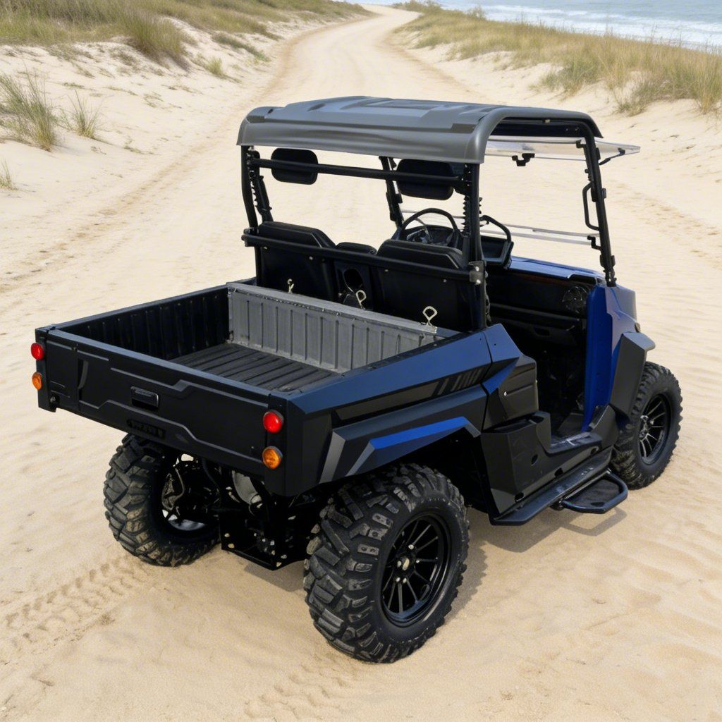 Elektrischer UTV 4WD für Baustellen-14-Zoll-Reifen, 73,6 V, 20 kW Spitzenleistung