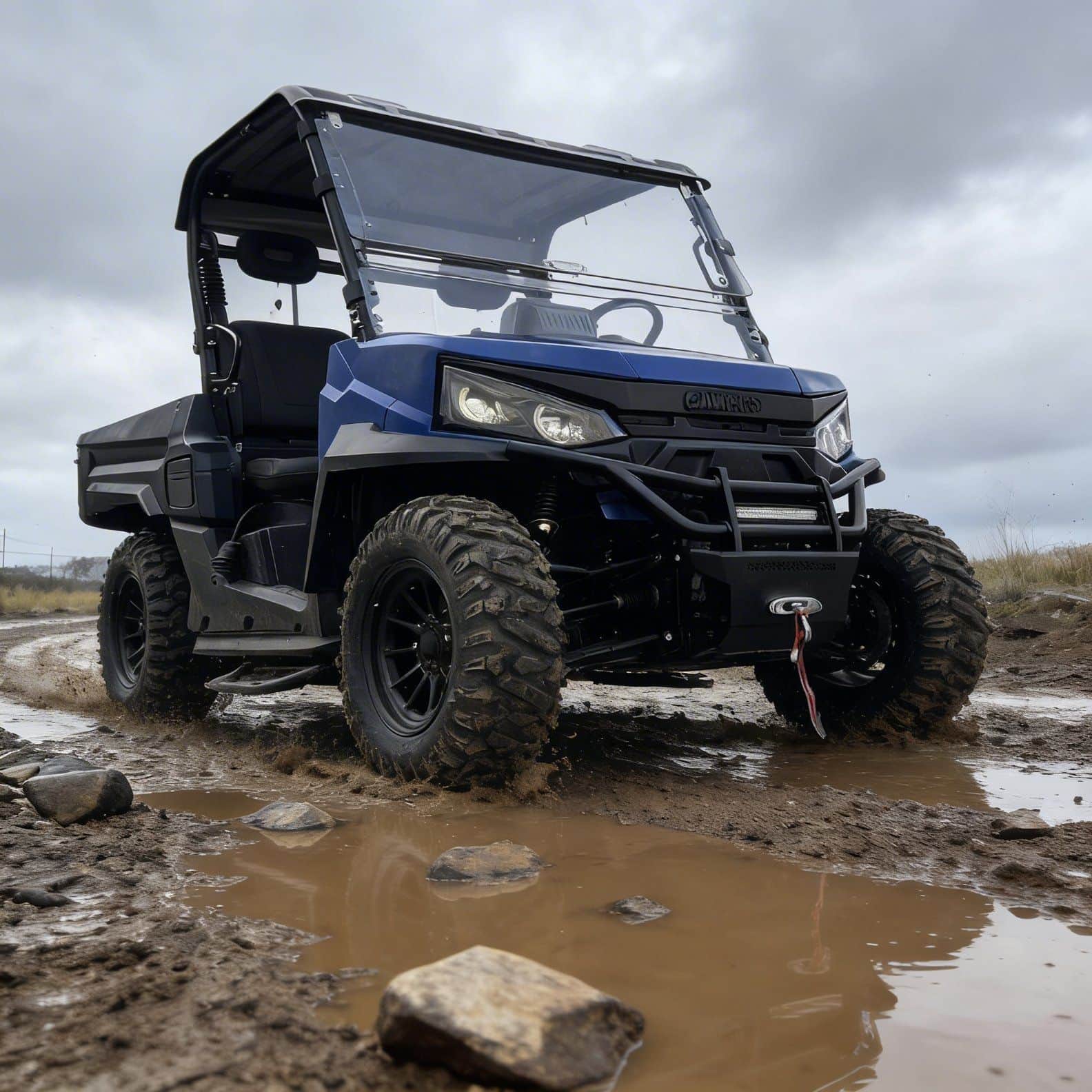 Elektrischer UTV 73,6 V 20 kW Spitzenleistung 4WD 400 A Controller Off Road