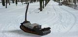 Leistungsstarkes Snowfox-Raupen-Elektro-Schneemobil für den Schneetransport von Farmers